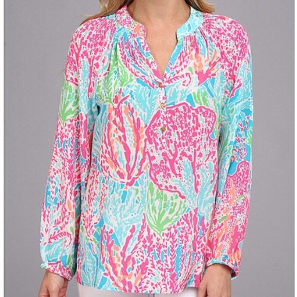 Lilly Pulitzer Tops - Lilly Pulitzer Let’s Cha Cha Elsa - Rare & EUC